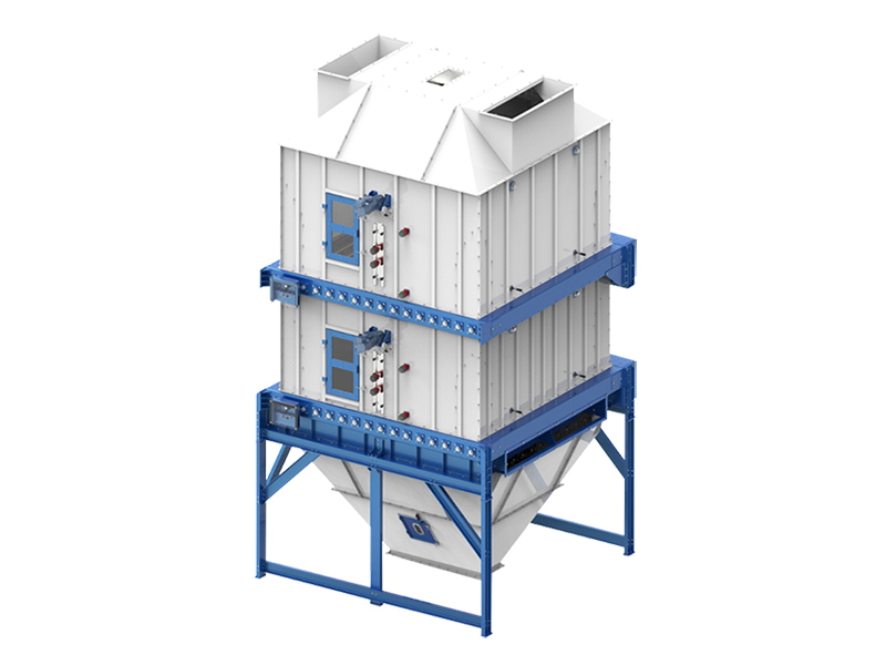 Double-layer Flap Cooler